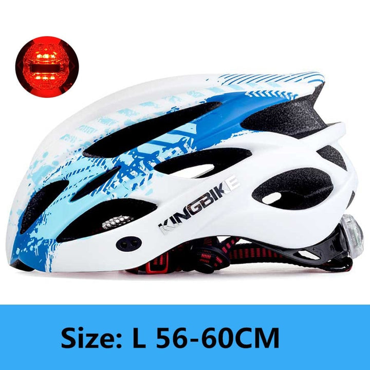 Unisex Cycling Helmet with Reflective Element - Blue Force Sports