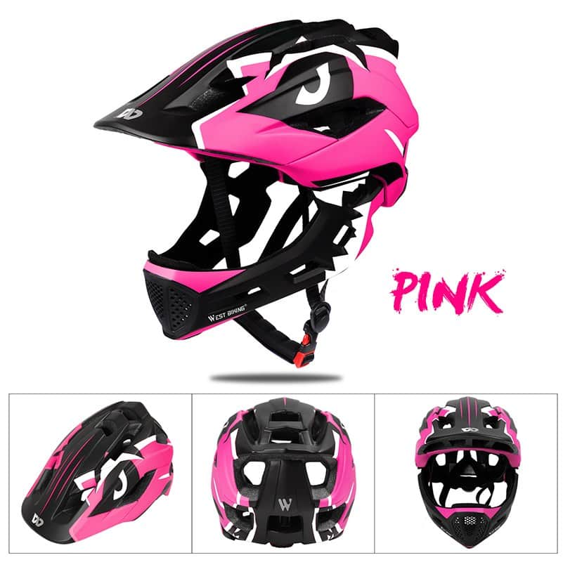 Kid's Extended Design Sports Helmet - Blue Force Sports