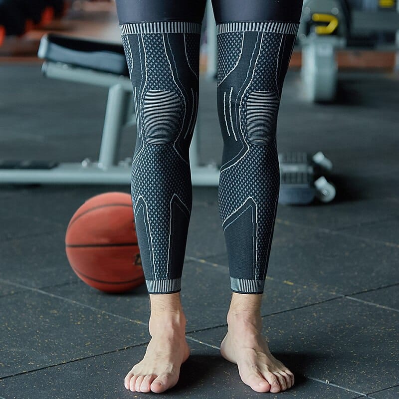 3D Knitting Leg Warmers - Blue Force Sports