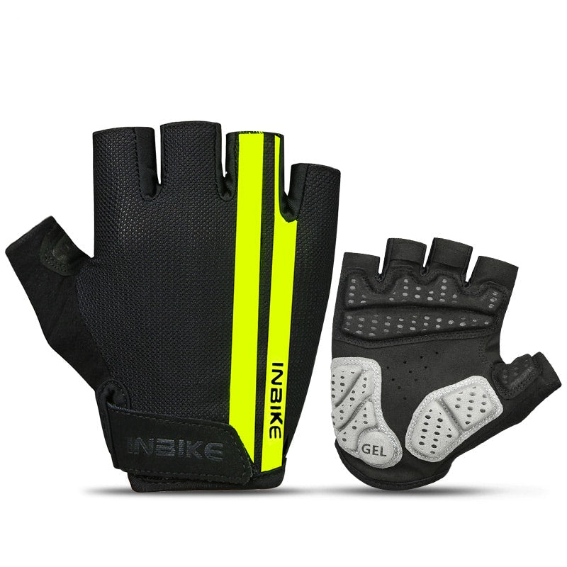 Half Finger Anti-Slip Bicycle Gloves for Sport - Blue Force Sports