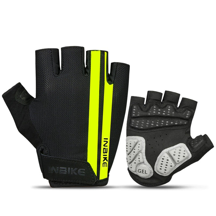 Half Finger Anti-Slip Bicycle Gloves for Sport - Blue Force Sports