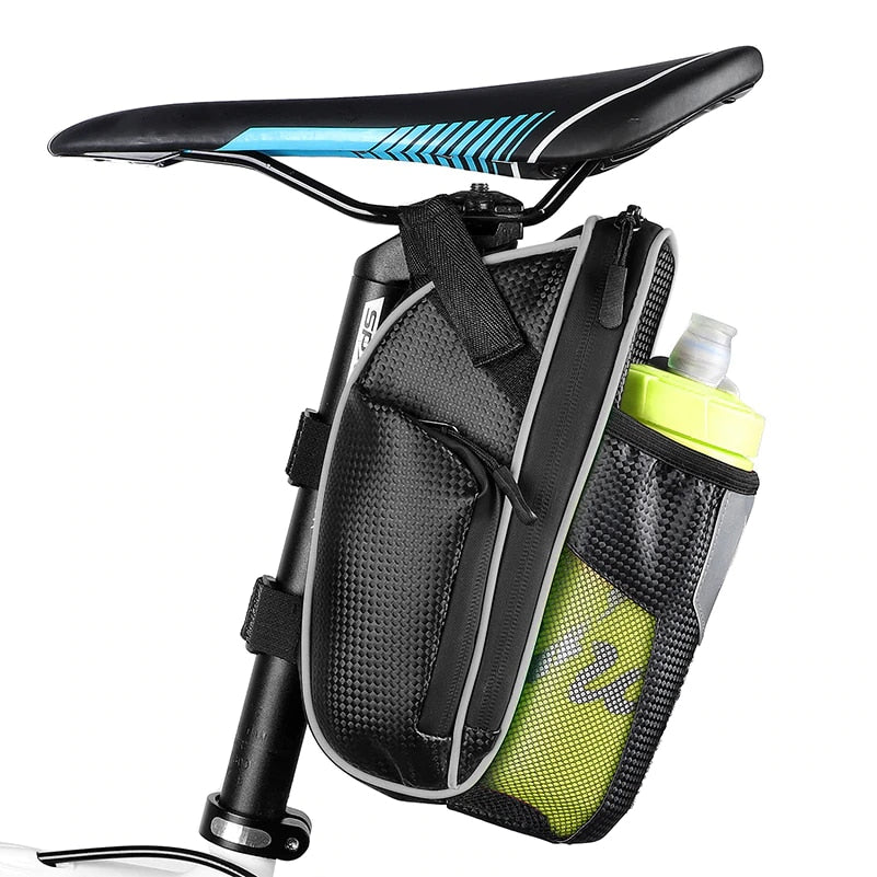 Waterproof Bicycle Saddle Bag - Blue Force Sports