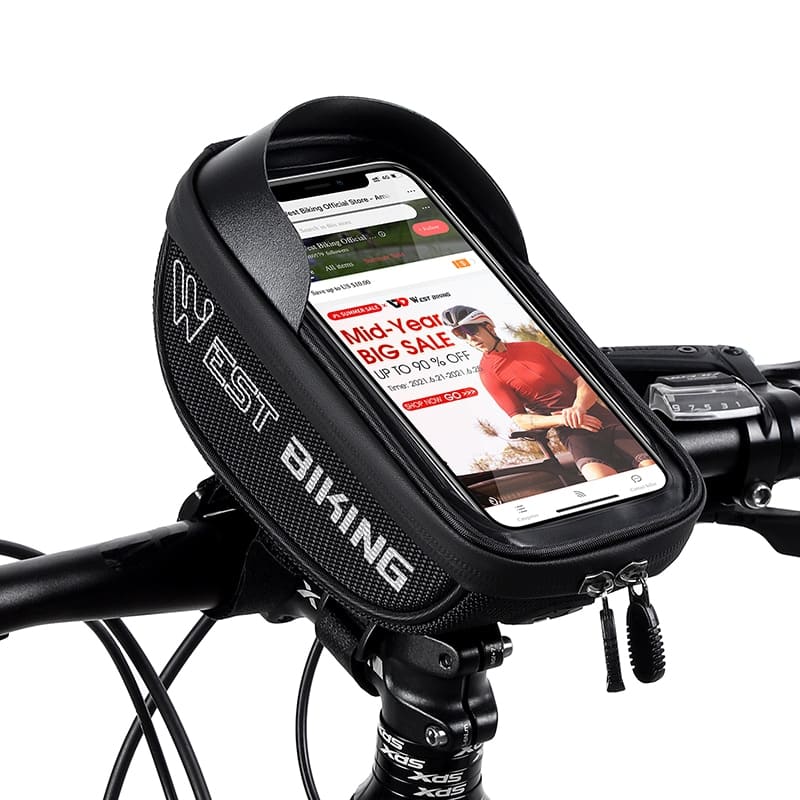 Waterproof Bicycle Saddle Bag - Blue Force Sports