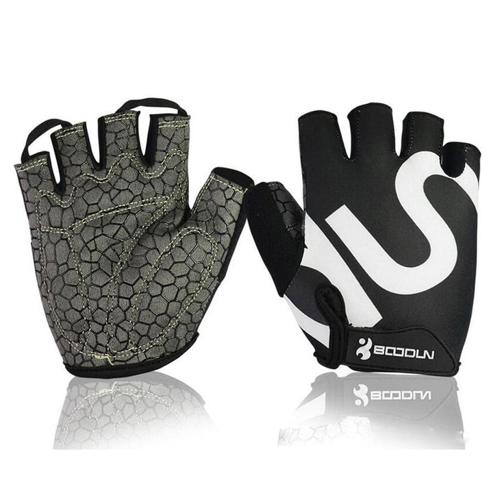 Unisex Half Finger Gym Gloves - Blue Force Sports