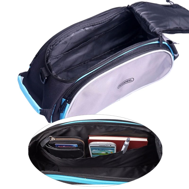 Anti-Wear Elastic Colorful Bicycle Storage Bag - Blue Force Sports