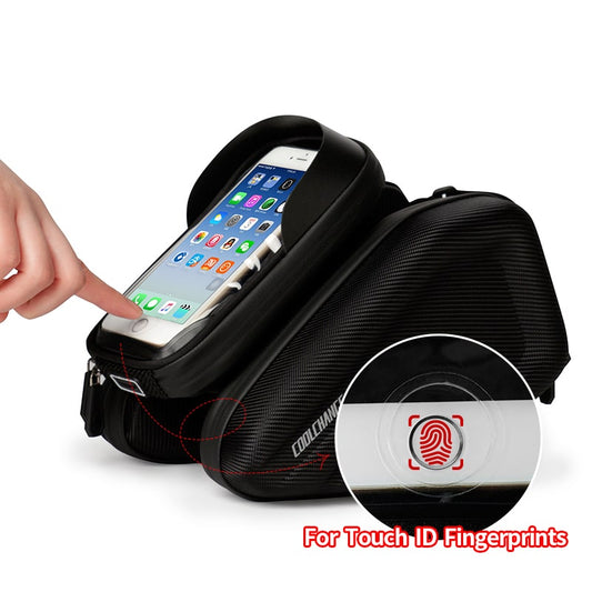 Simple Style Waterproof Front Frame Phone Bag - Blue Force Sports