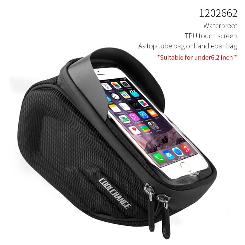 Simple Style Waterproof Front Frame Phone Bag - Blue Force Sports