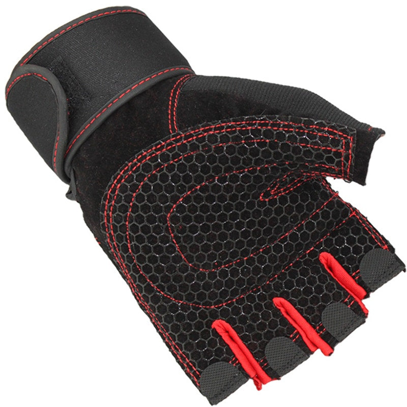 Half Finger Gloves for Gym - Blue Force Sports