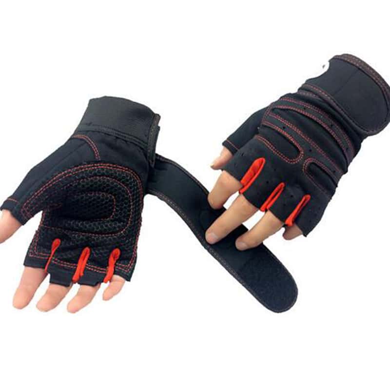 Half Finger Gloves for Gym - Blue Force Sports