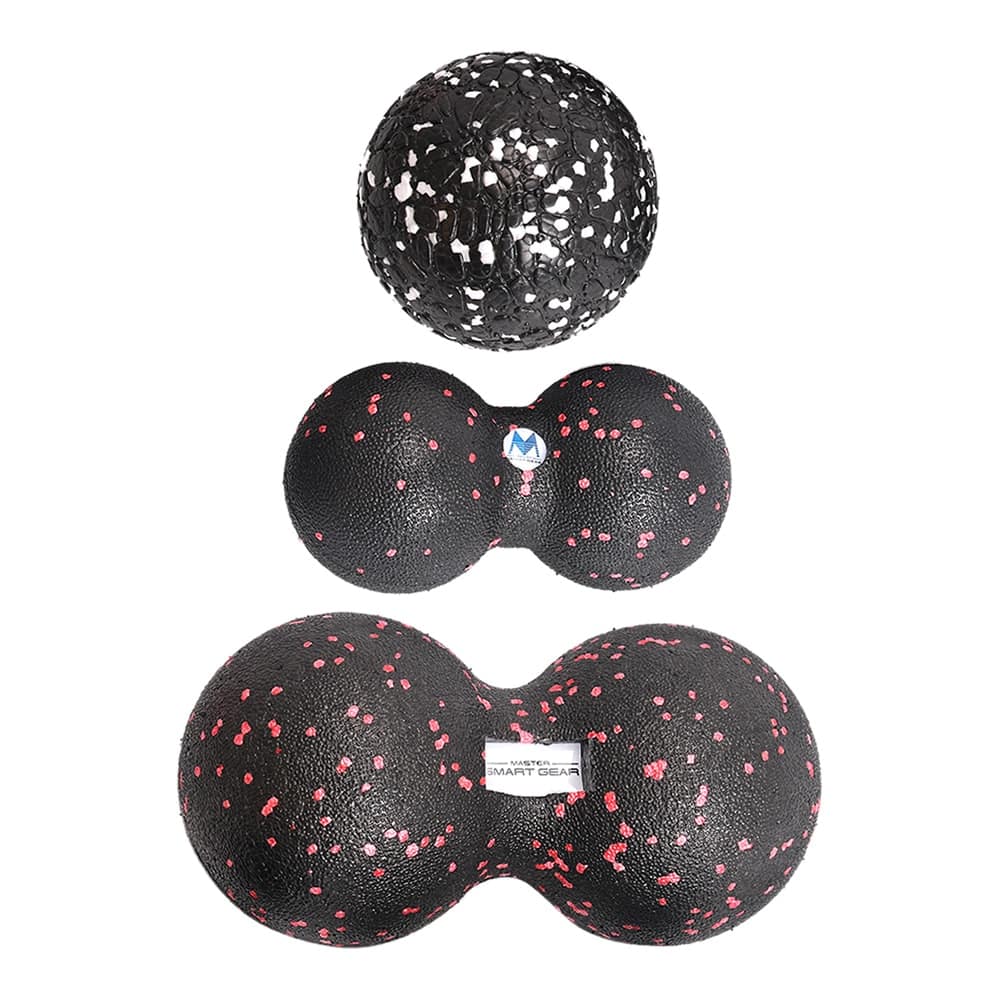 Massage Fitness Balls 3 pcs Set - Blue Force Sports