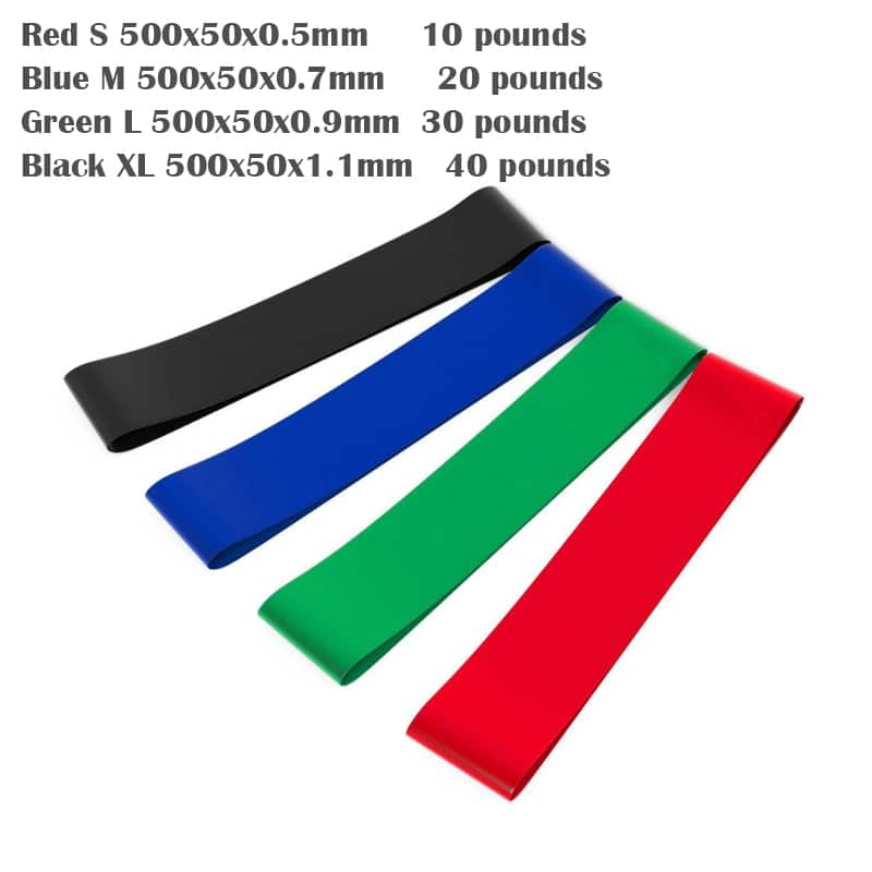 Sports Elastic Resistance Bands - Blue Force Sports