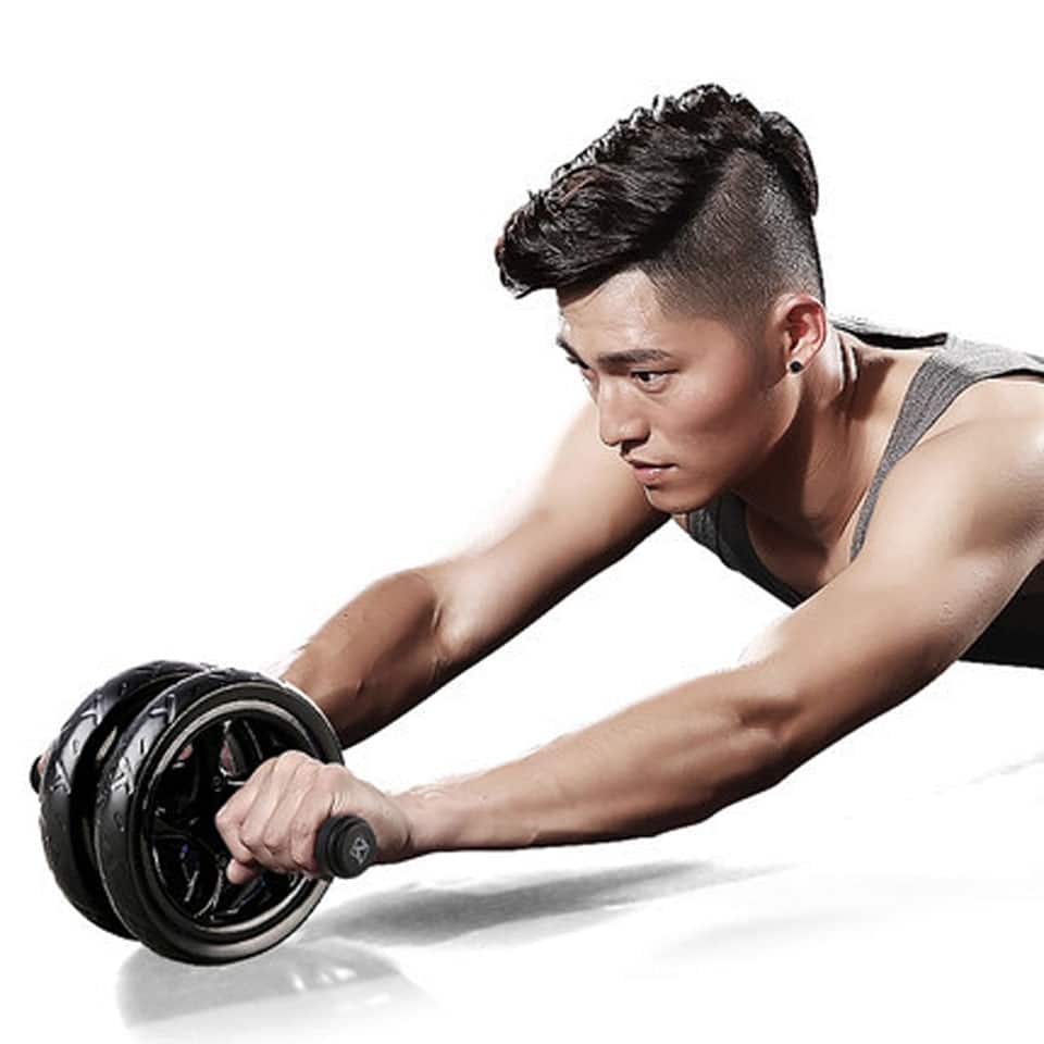 Stainless Steel Wheel Roller for Workout - Blue Force Sports