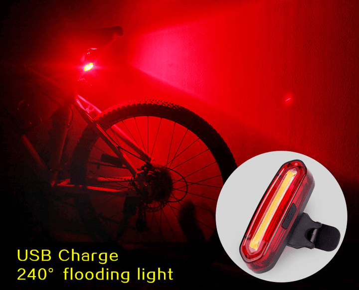 Weather-Endurable Lightweight Bright Bicycle LED Light - Blue Force Sports