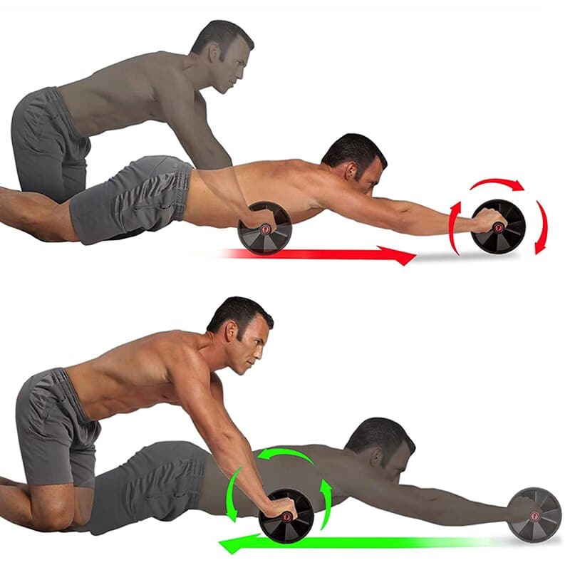 Muscle Abs Black Roller - Blue Force Sports