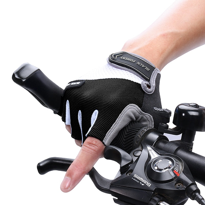 Cozy Protective Anti-Slip Bicycle Gloves for Sport - Blue Force Sports