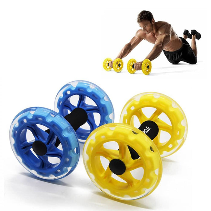 Fitness Double-Wheeled Ab Roller - Blue Force Sports