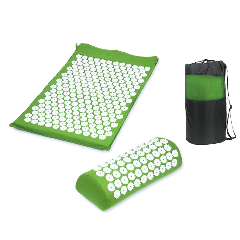 Yoga Acupuncture Cushion and Mat Set - Blue Force Sports
