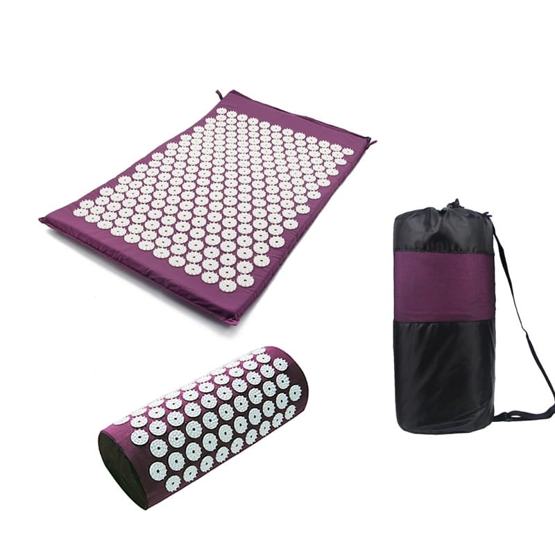 Yoga Acupuncture Cushion and Mat Set - Blue Force Sports