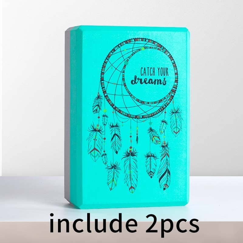 Stretching Aid Yoga Blocks Set, 2 Pcs - Blue Force Sports