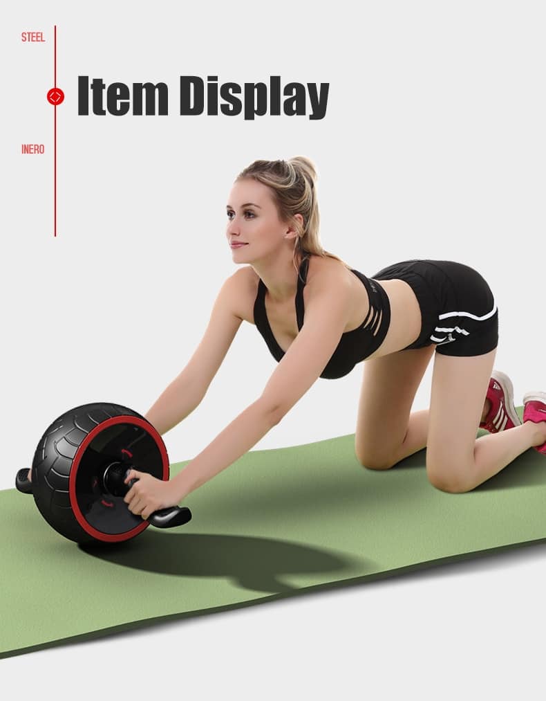Ergonomic Handle Ab Roller - Blue Force Sports