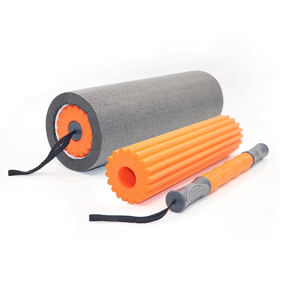 3 in 1 Yoga Column Roller - Blue Force Sports