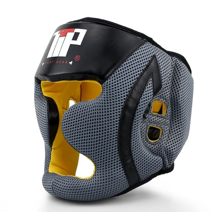 Mesh Padded MMA and Boxing Helmet - Blue Force Sports