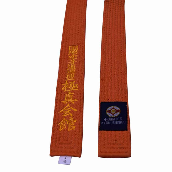 Martial Art Belts with Customized Embroidered Words - Blue Force Sports