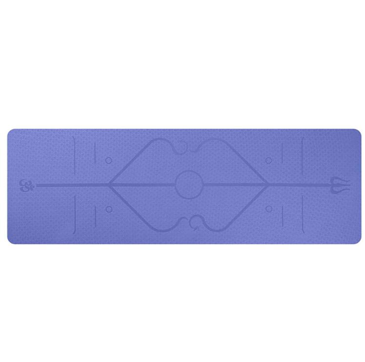 Position Lines Yoga Mat - Blue Force Sports