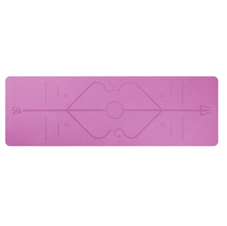 Position Lines Yoga Mat - Blue Force Sports