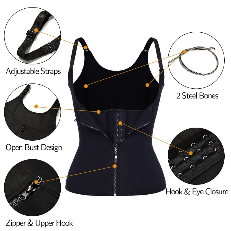 Women's Waist Trainer Vest - Blue Force Sports
