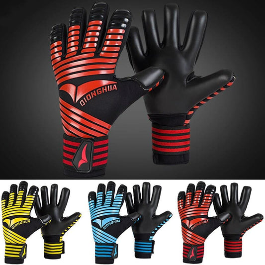 Contrast Stripes Goalkeeper Gloves - Blue Force Sports