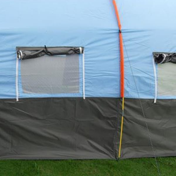 High Quality Large Tunnel Shaped Waterproof Camping Tent - Blue Force Sports