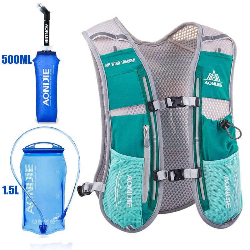 Professional Convenient Lightweight Nylon Hydration Vest - Blue Force Sports