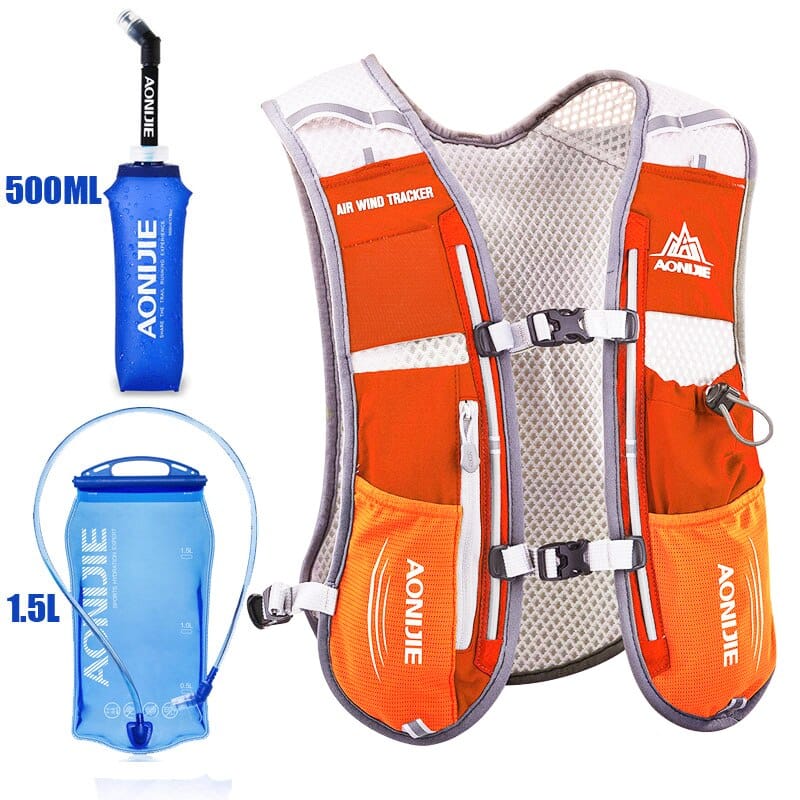 Professional Convenient Lightweight Nylon Hydration Vest - Blue Force Sports