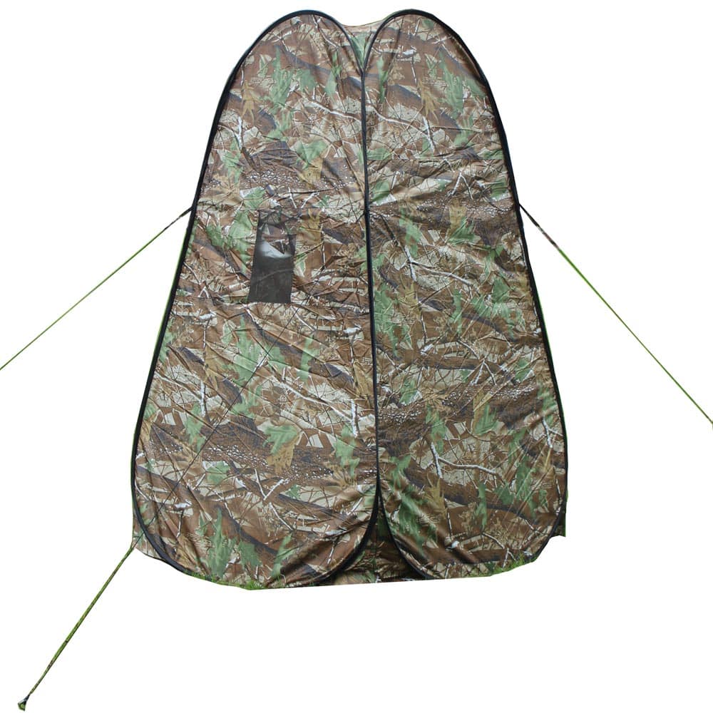 Portable Outdoor Camping Pop Up Toilet Tent - Blue Force Sports