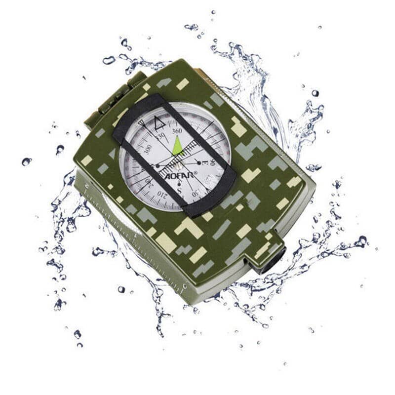Military Styled Metal Compass - Blue Force Sports