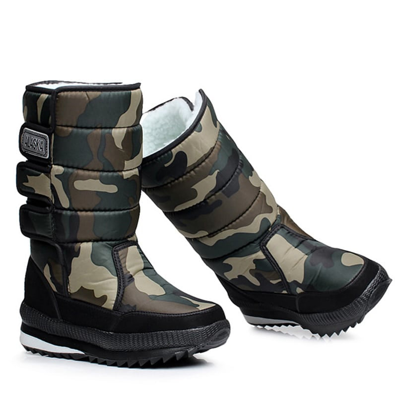 Cute Winter Warm Waterproof Men's Military Boots - Blue Force Sports