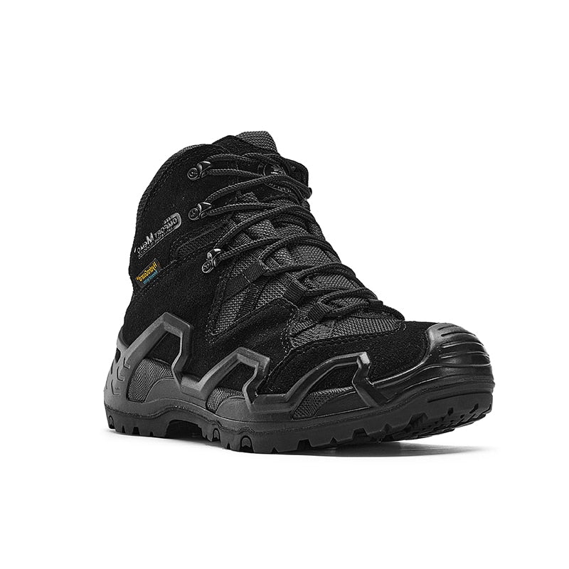 Waterproof Genuine Leather Boots - Blue Force Sports