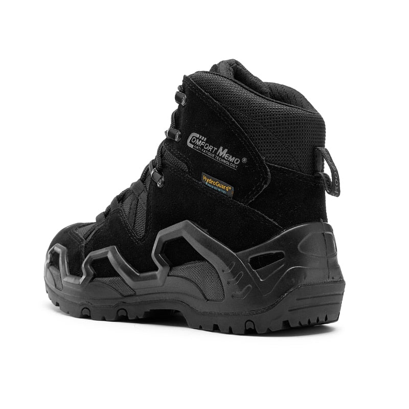 Waterproof Genuine Leather Boots - Blue Force Sports