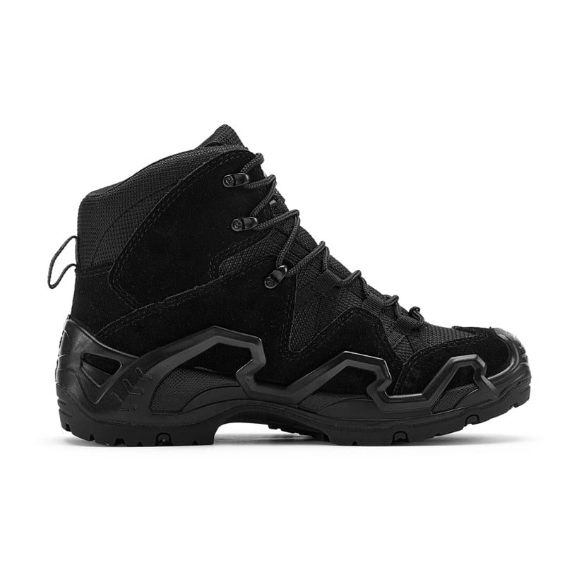 Waterproof Genuine Leather Boots - Blue Force Sports
