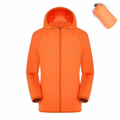 Waterproof Thin Hiking Jacket - Blue Force Sports