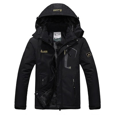 Men's Winter Warm Waterproof Jacket - Blue Force Sports