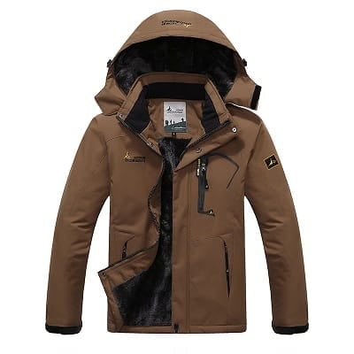 Men's Winter Warm Waterproof Jacket - Blue Force Sports