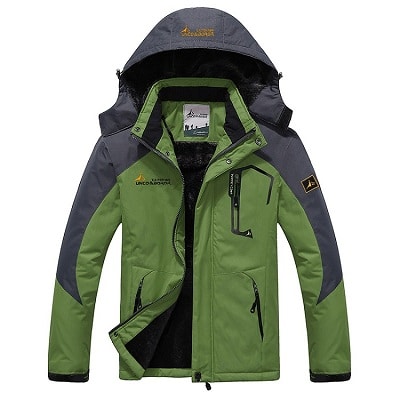 Men's Winter Warm Waterproof Jacket - Blue Force Sports