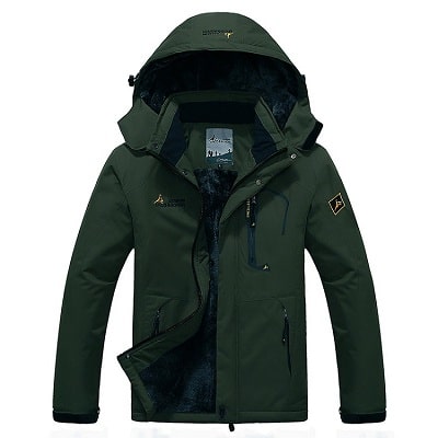Men's Winter Warm Waterproof Jacket - Blue Force Sports
