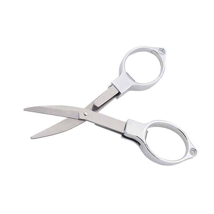 Folding Stainless Steel Safety Scissors - Blue Force Sports