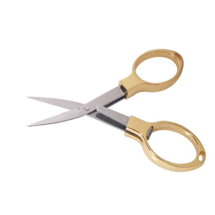 Folding Stainless Steel Safety Scissors - Blue Force Sports