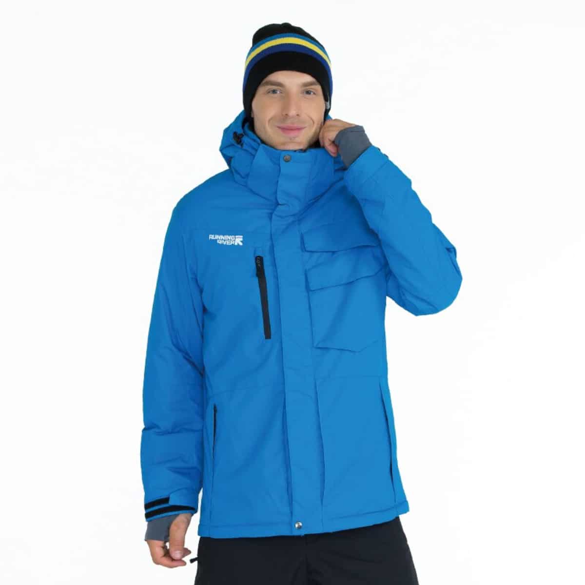 Men's Outdoor Waterproof Warm Winter Jacket - Blue Force Sports