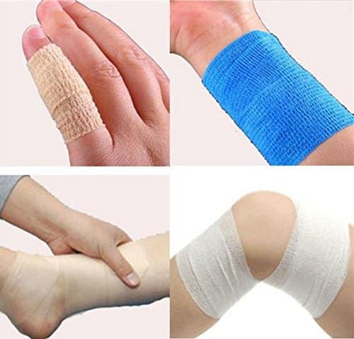 Self-Adhesive First Aid Elastic Bandage - Blue Force Sports