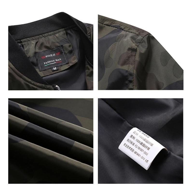 Camouflage Jacket for Men - Blue Force Sports